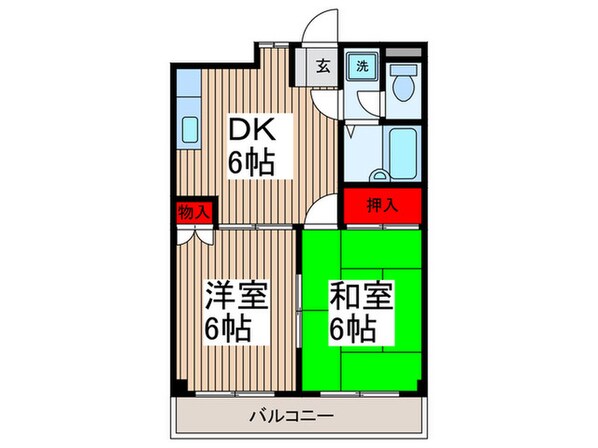 Ｆハウスの物件間取画像